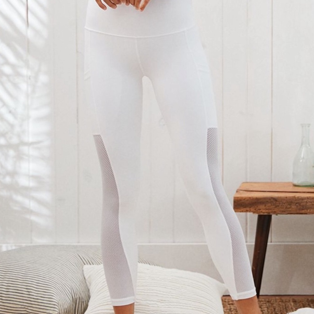 Arie white leggings